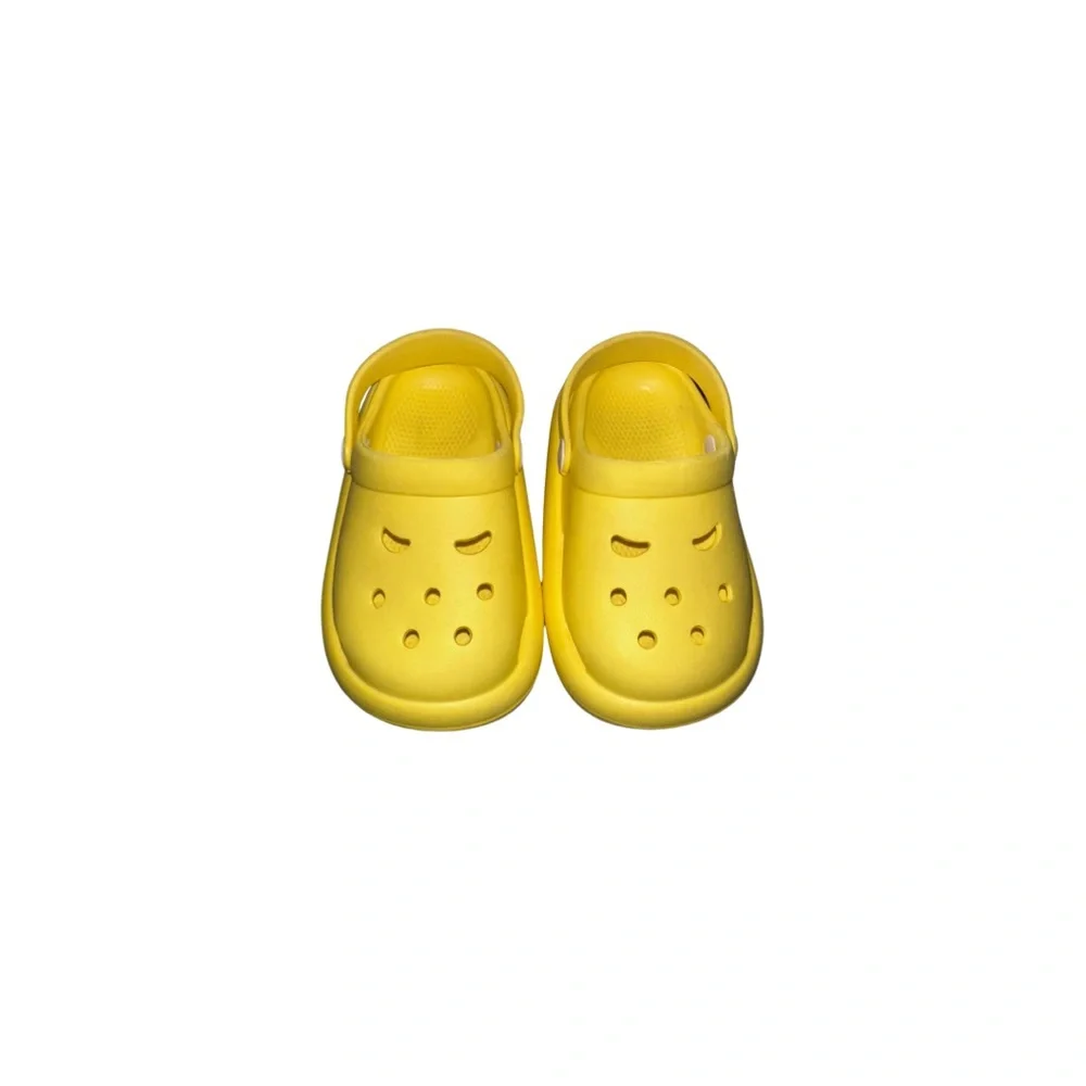 Yellow Kids Clogs